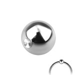 Piercing Ball - Steel - Ball Closure Ring - Silver