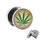 Picture Fake Plug - Hemp Leaf