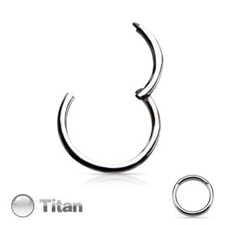 Segement Ring Piercing - Clicker - Titan