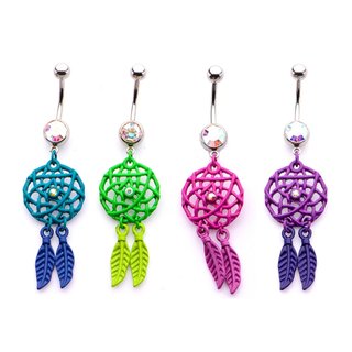 Bananabell Piercing - Dream Catcher - Colorful [4.] - purple