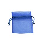 Organza Bag - Blue