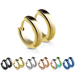 Hoop Earrings - Colorful - Slim