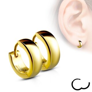 Hoop Earrings - Colorful [01.] - black