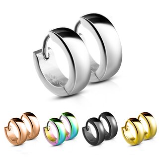 Hoop Earrings - Colorful [02.] - gold