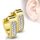 Hoop Earrings - Crystals - Triangle