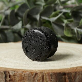 Stone Ear Plug - Lava 6 mm