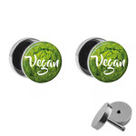 Picture Fake Plug Set - Vegan - Salad