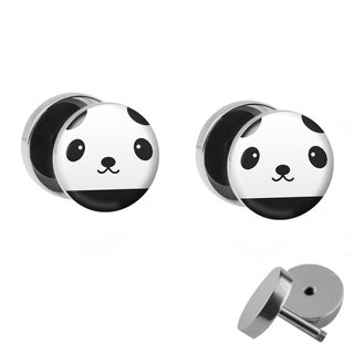 Picture Fake Plug Set - Panda