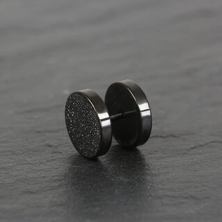 Piercing Fake Plug - Steel - Diamond