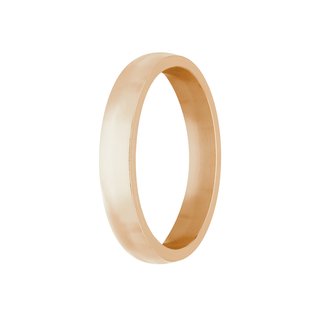 Ring - Stainless Steel - 4 Width - Matte - Rose Gold