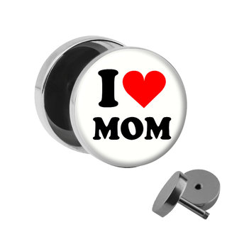 Picture Fake Plug - I love Mom