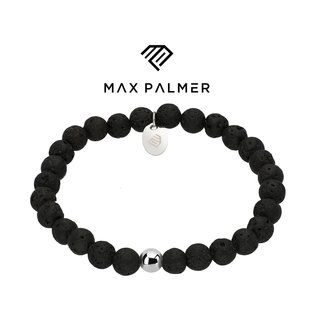 Max Palmer - Bracelet - Lava Stone