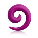Spiral Taper - Acrylic - Purple