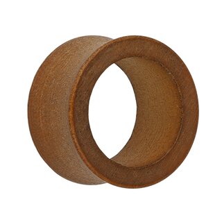 Wood Flesh Tunnel - Brown 8 mm