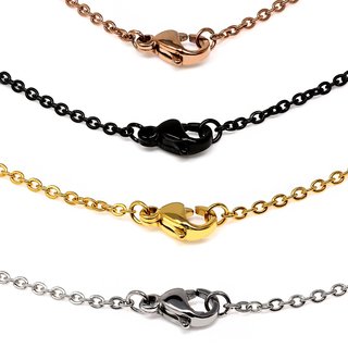 Necklace - Steel - 4 Colors