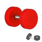 Piercing Fake Plug - Acrylic - Red