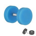 Piercing Fake Plug - Acrylic - Light Blue