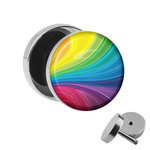 Picture Fake Plug - Rainbow