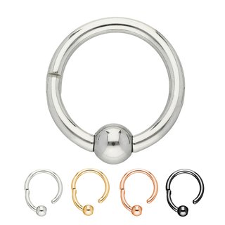 Segement Ring Piercing - Clicker - Ball