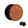 Ear Plug - Glitter - Orange-Red