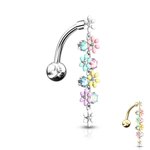 Bananabell Piercing - Buckle - Flowers - Colorful