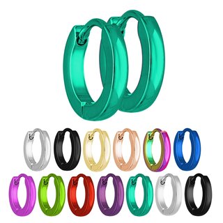 Hoop Earrings - 3 Sizes - 13 Colors