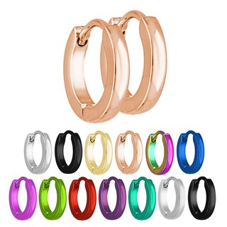 Hoop Earrings - 3 Sizes - 13 Colors