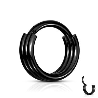 Segement Ring Piercing - Clicker - 3 Rings