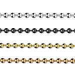 Necklace - Steel - Balls - 4 Colors
