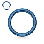 Segement Ring Piercing - Blue