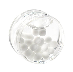Fluid Plug - Balls - White