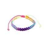 Bracelet - Fabric - Knot - Multicolored