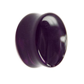 Glass Ear Plug - Purple