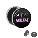 Picture Fake Plug - Super Mum