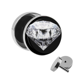 Picture Fake Plug - Diamond