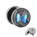 Picture Fake Plug - Butterfly