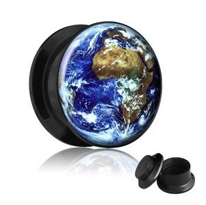 Picture Ear Plug - Screw - Earth