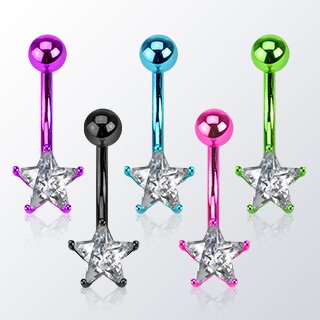 Bananabell Piercing - Star - Colorful