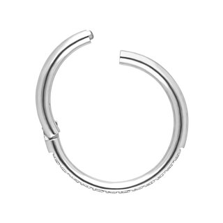 Segment Ring Piercing - Clicker - Crystal-Edge