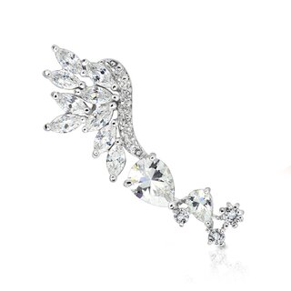 Ear Stud - Ear Cuff - Wing - Crystals