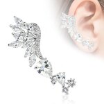 Ear Stud - Ear Cuff - Wing - Crystals