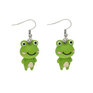 Dangle Earrings - Frog