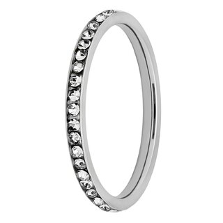 Ring - Steel - Crystals - Cover