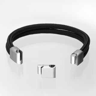 Bracelet - Synthetic - Magnetic Closure - 2 Rows