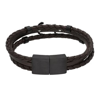 Bracelet - Leather - Magnetic Closure - Anchor
