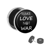 Picture Fake Plug - Make Love Not War