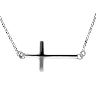 Necklace - 925 Sterling Silver - Cross