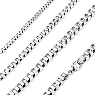 Necklace - Steel - Venetian Chain - 3 Colors