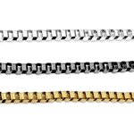 Necklace - Steel - Venetian Chain - 3 Colors