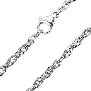 Necklace - Steel - Anchor Chain - Double